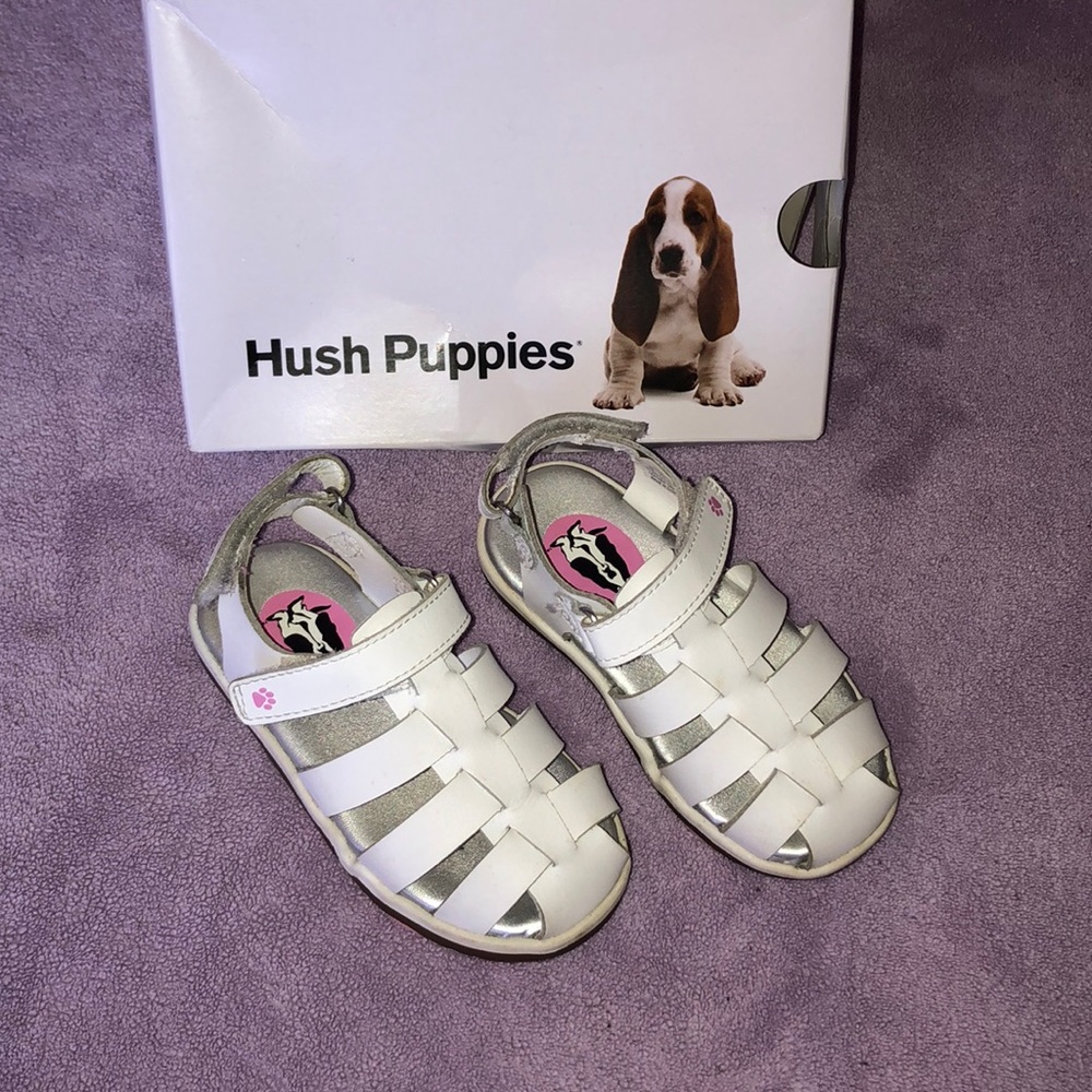 Toddler Girl sz 8 Hush Puppies Sandals